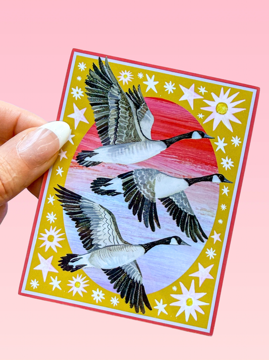 Geese Sticker
