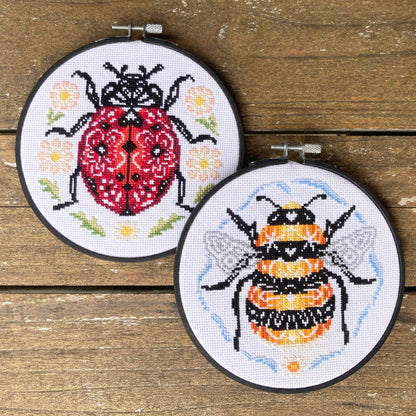 Bee Kind Cross Stitch Kit