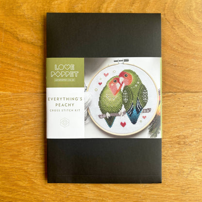 Everything's Peachy Cross Stitch Kit