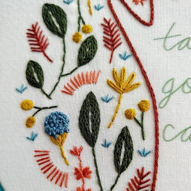 Take Good Care Embroidery Kit