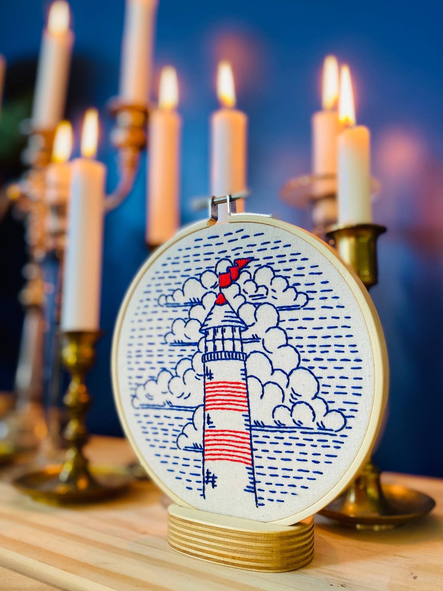 Lighthouse Embroidery Kit
