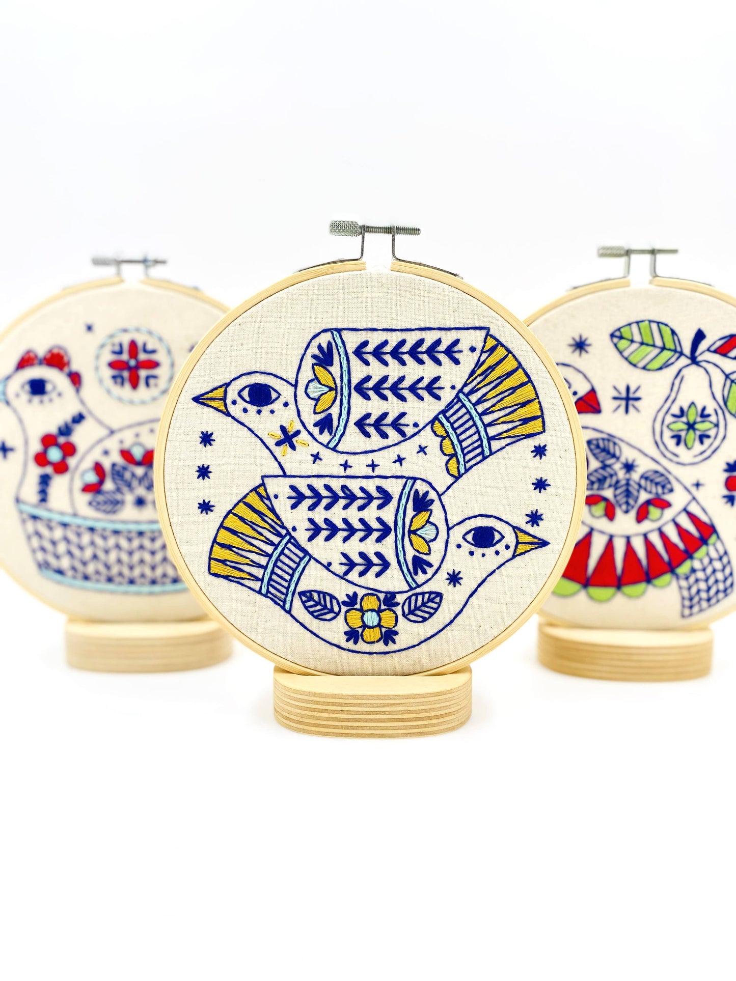 Turtle Doves Embroidery Kit