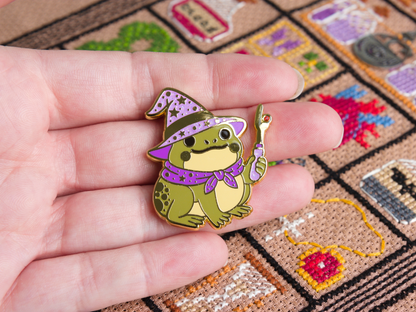 Kikker Tovenaar Needle Minder