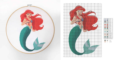 Disney Princess Cross Stitch Book