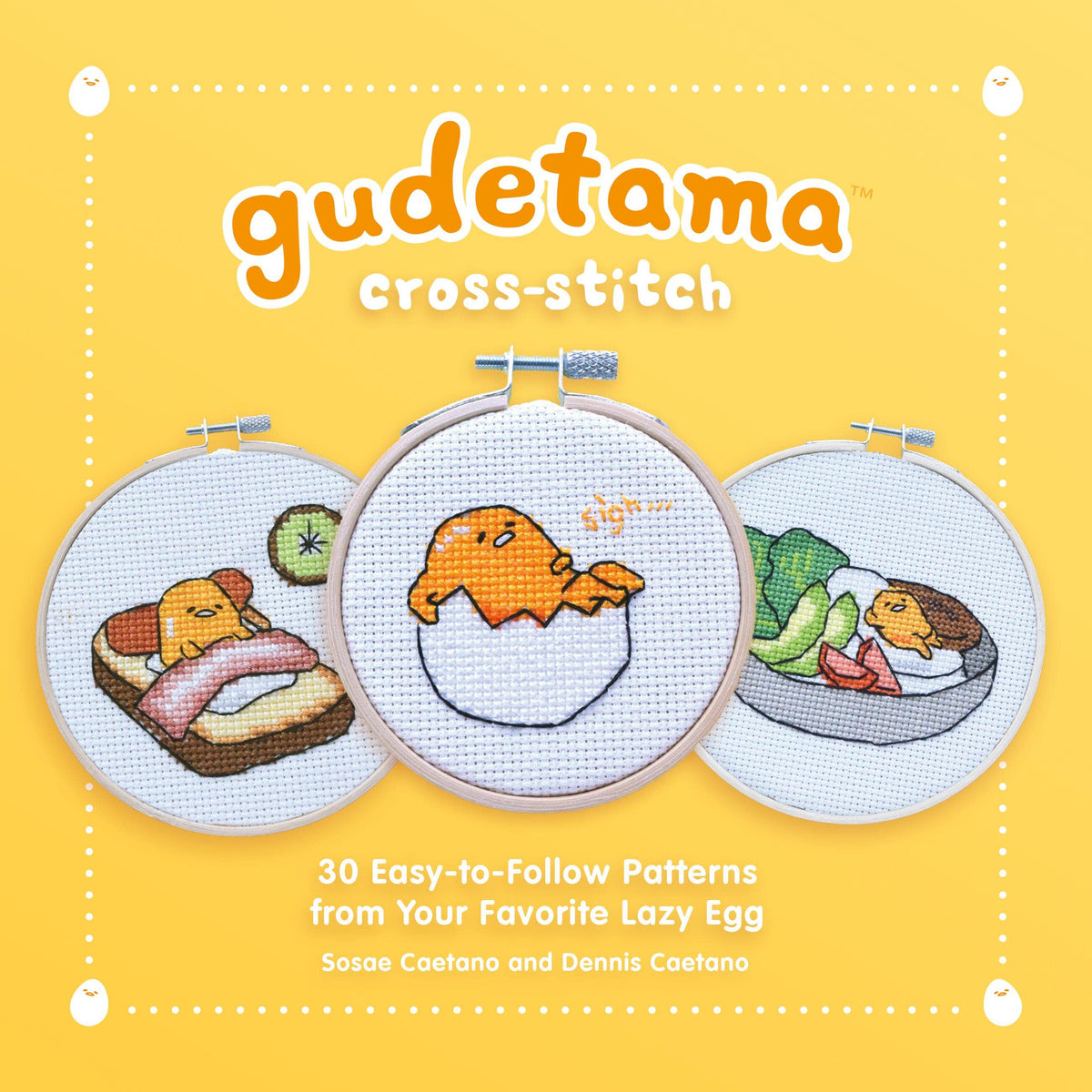 Gudetama Cross Stitch Book