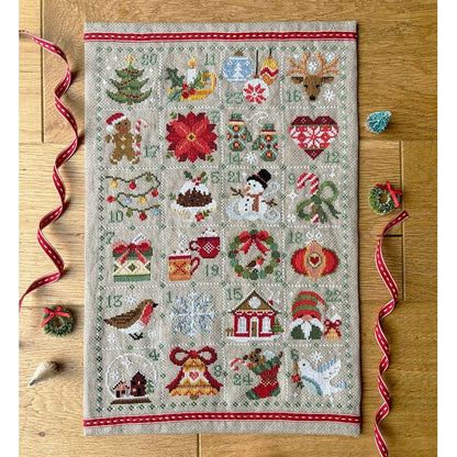 Feeling Festive Advent Cross Stitch Kit