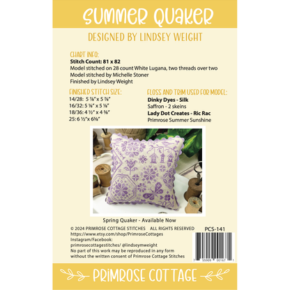 Summer Quaker Pattern