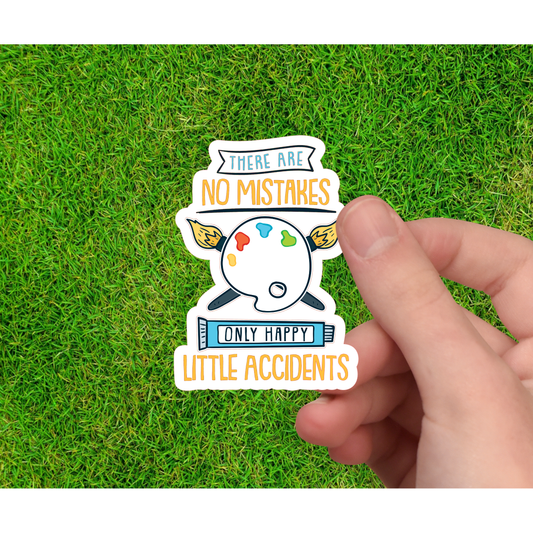 No Mistakes Sticker