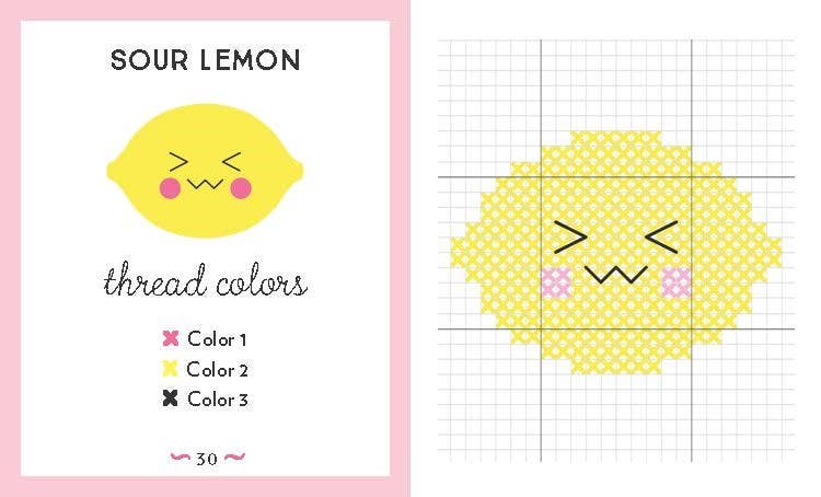 Kawaii Cross Stitch Kit