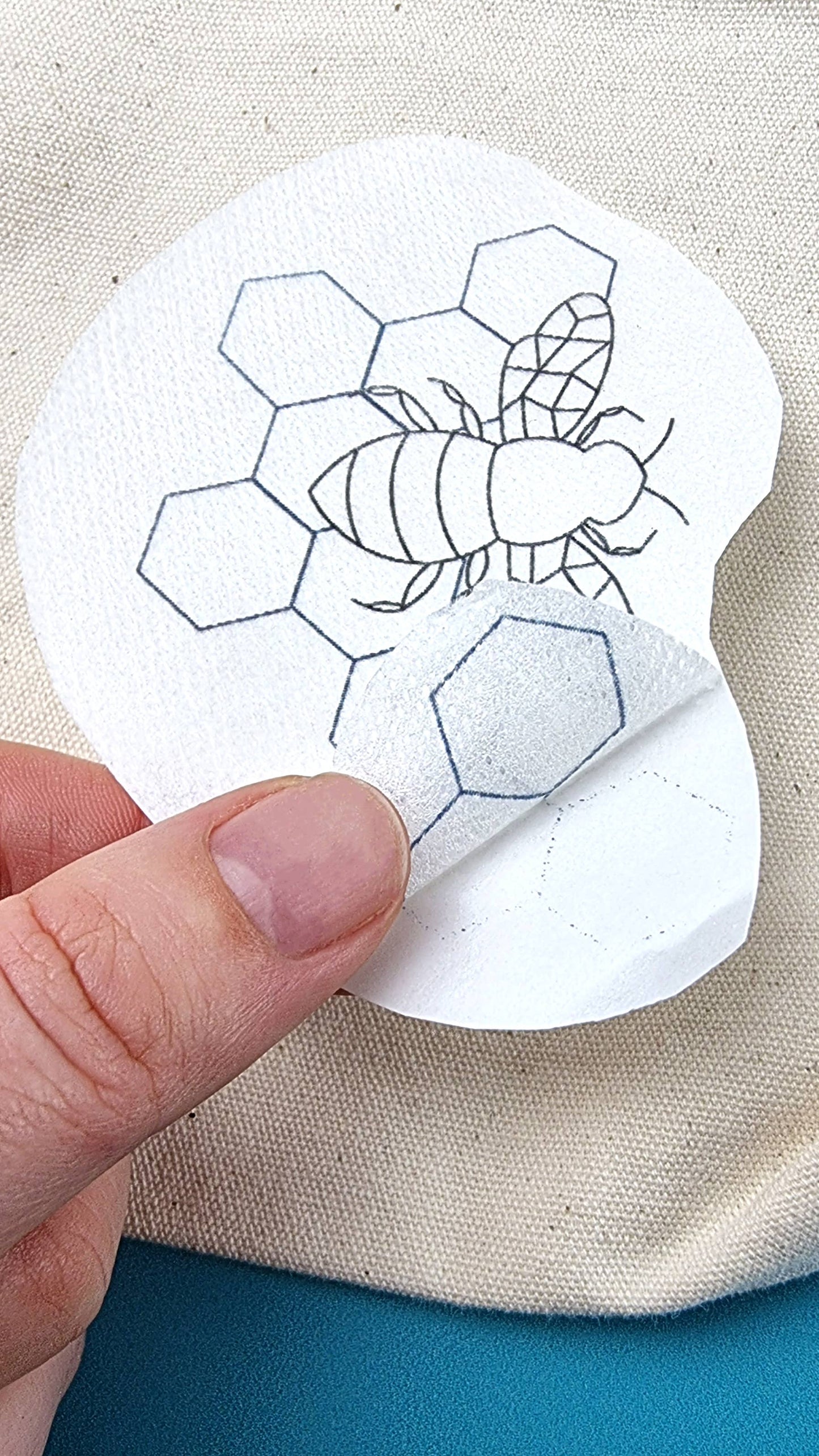Bees Flowers Stick and Stitch Embroidery Patterns