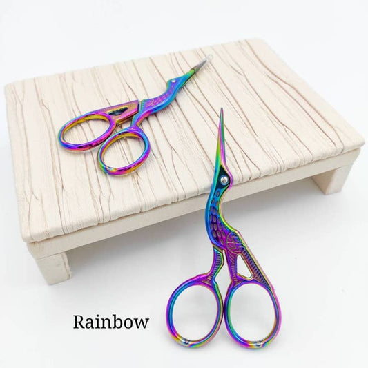 Stork Scissors Rainbow