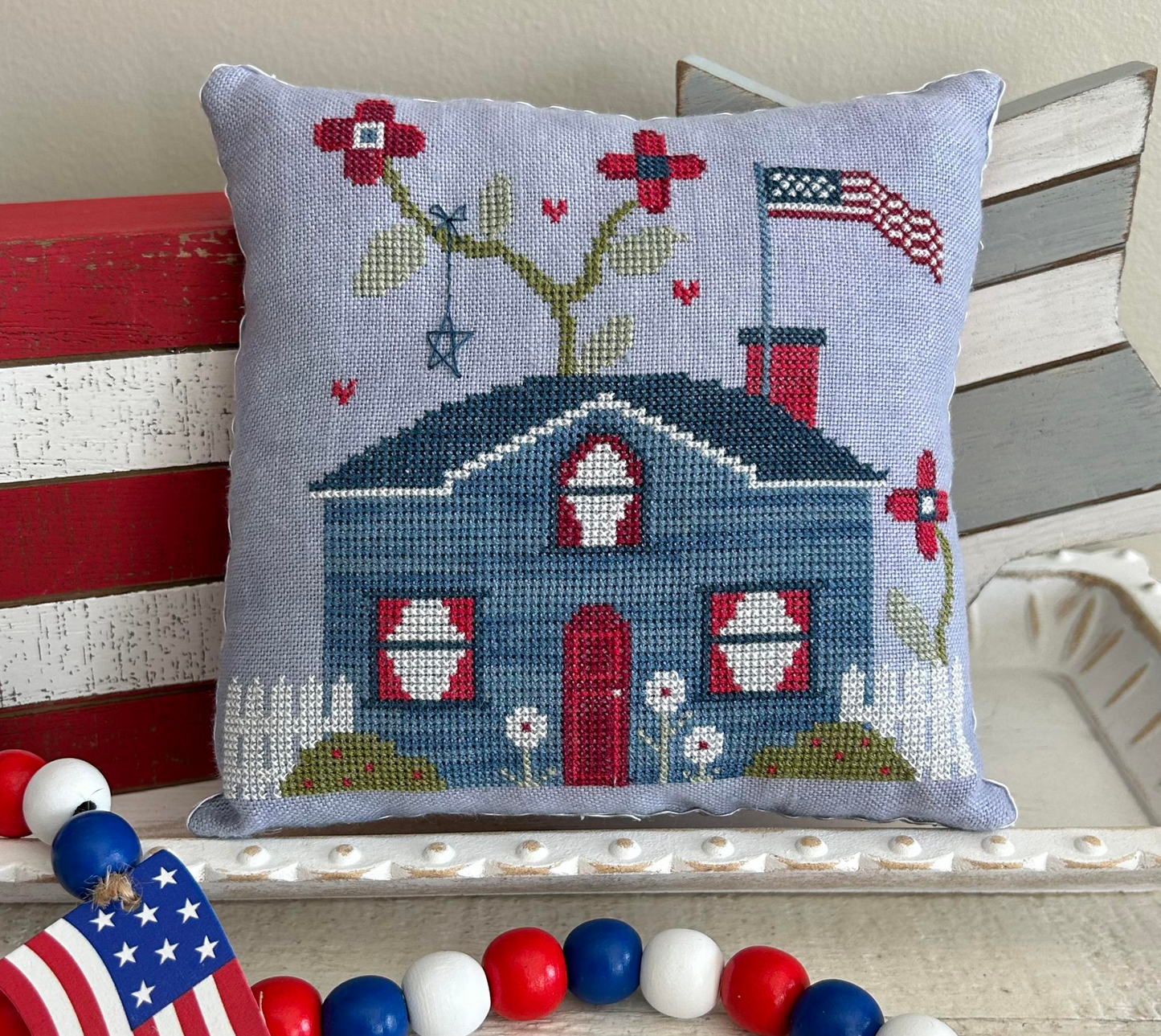 Patriotic House 2 Pattern