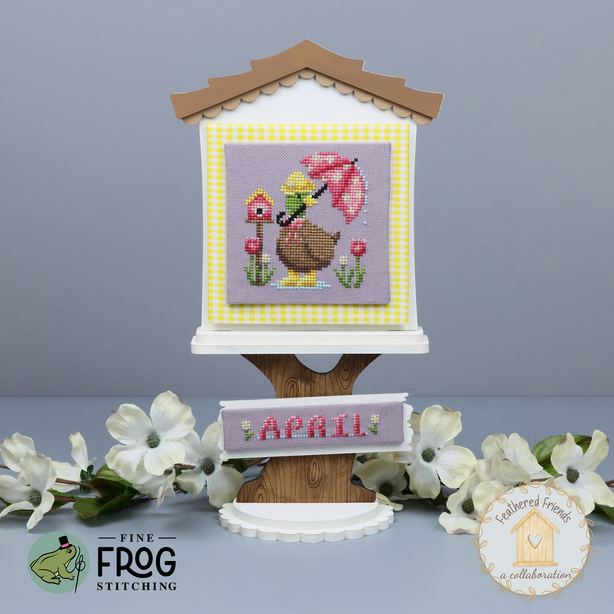 Feathered Friends April Pattern – Colour and Cotton
