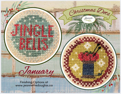 Christmas Dots Series January Pattern
