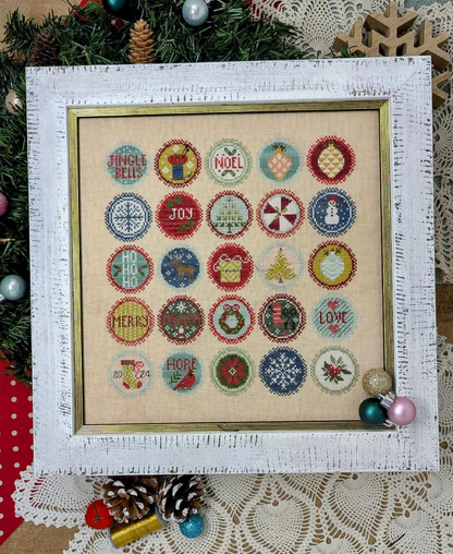 Christmas Dots Series January Pattern