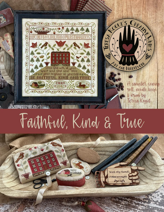Faithful Kind and True Book Pattern