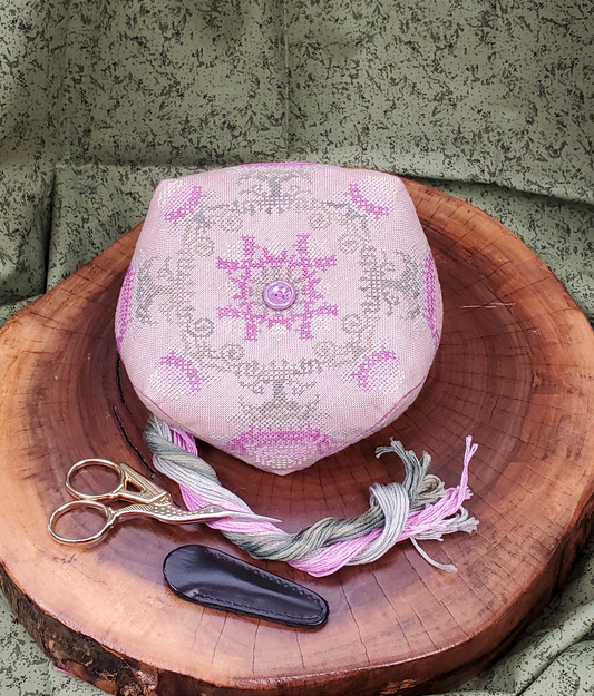 Thistle Biscornu Pattern