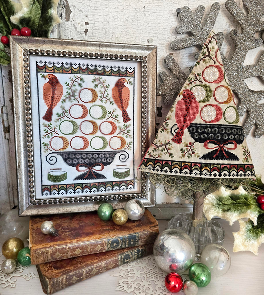 Twelfth Day of Christmas Sampler and Tree Pattern