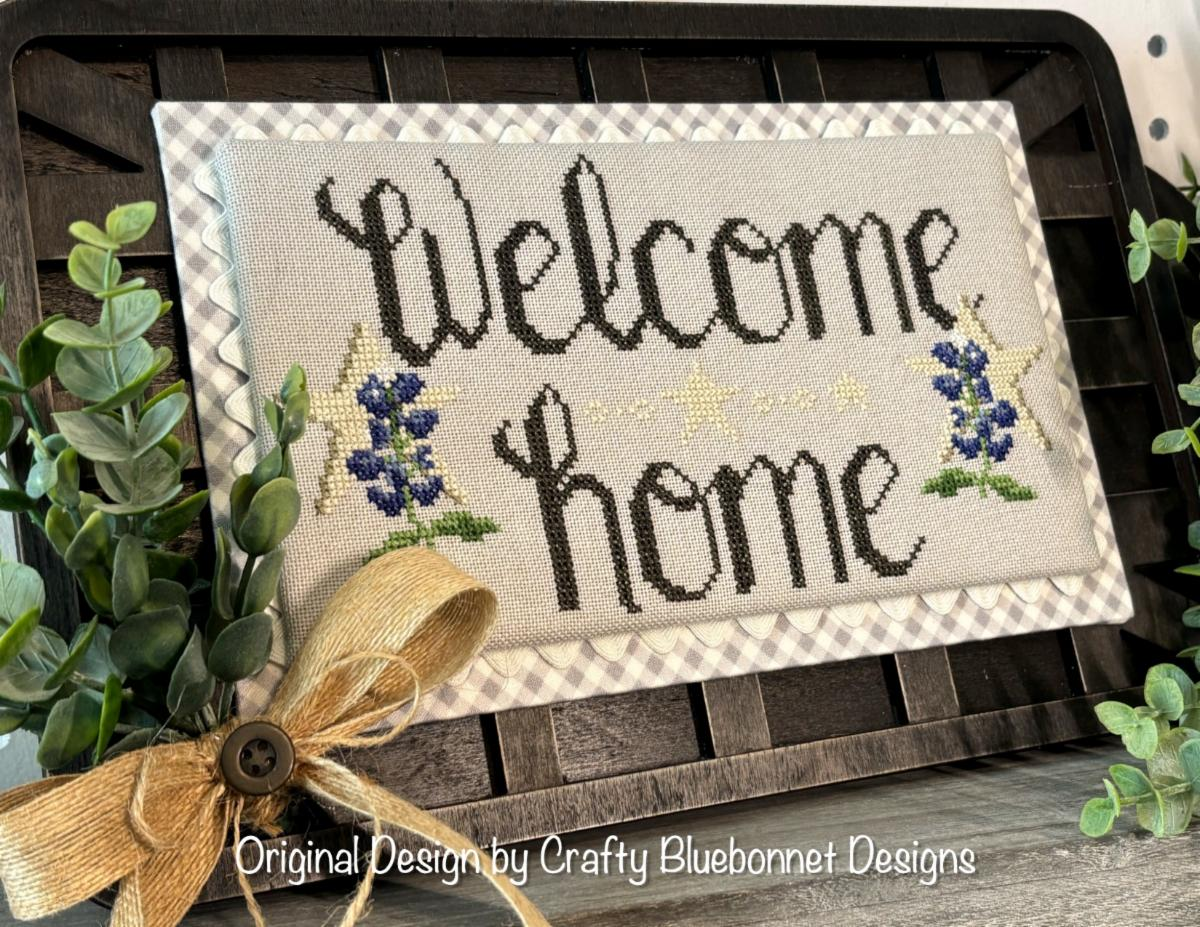 Bluebonnet Welcome Pattern