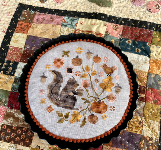 Oak and Acorn Tart Pattern