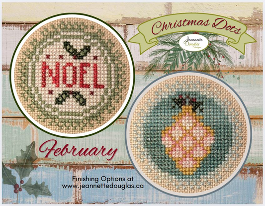 Christmas Dots Series February Pattern