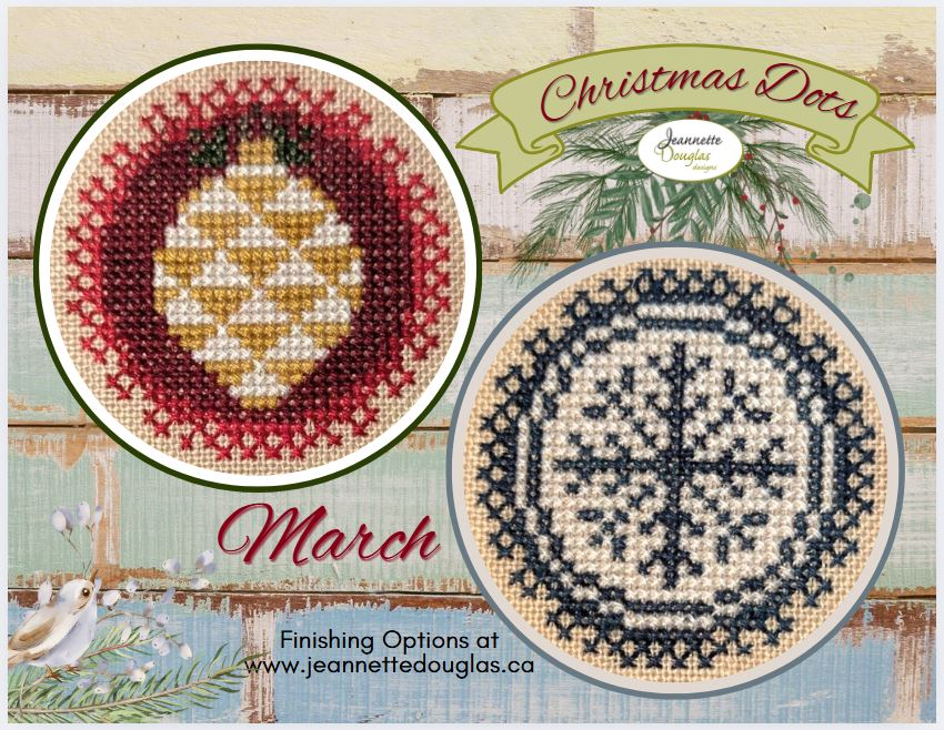 Christmas Dots Series March Pattern