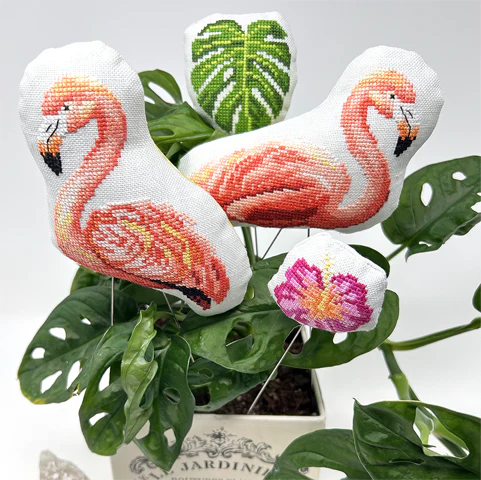 Flamingo Flamboyance Pattern