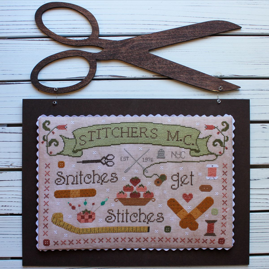 Snitches Get Stitches Pattern