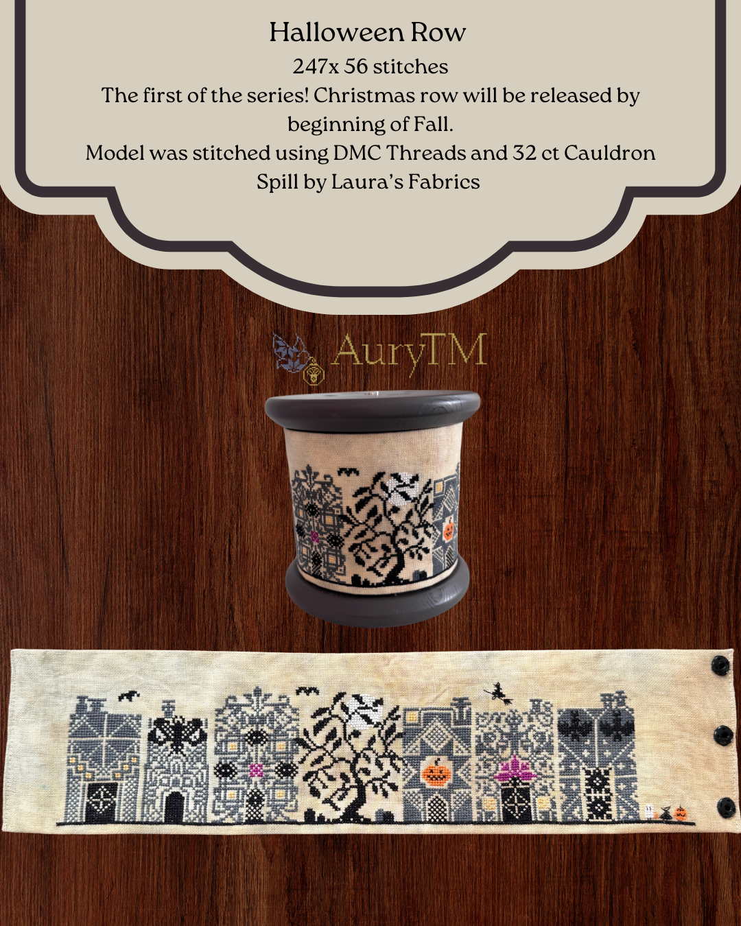 Halloween Row Pattern