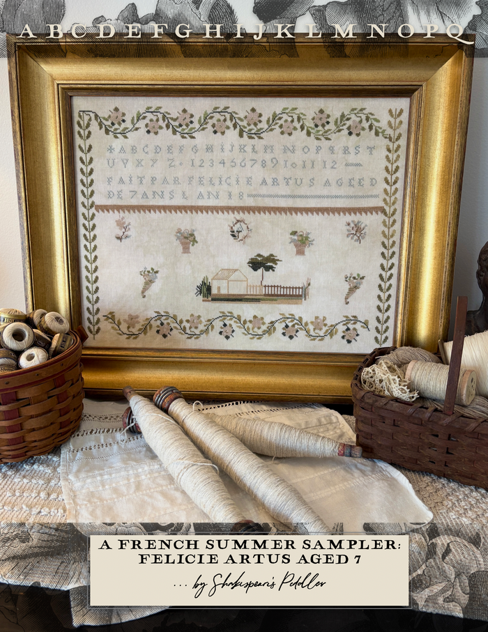 A French Summer Sampler: Felicie Artus Pattern