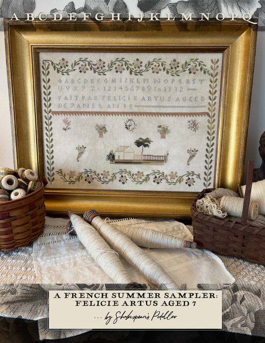 A French Summer Sampler: Felicie Artus Pattern
