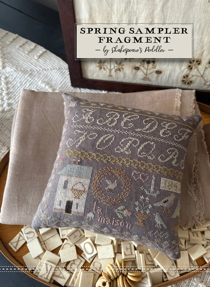 Spring Sampler Fragment Pattern – Colour and Cotton