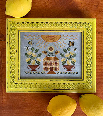 Lemon Yellow Pattern