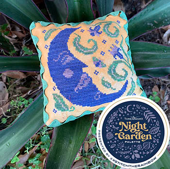 Blue Moon Garden Pattern