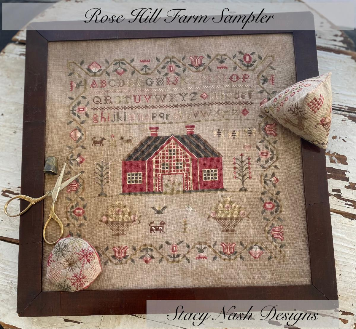 Rose Hill Farm Sampler Pattern