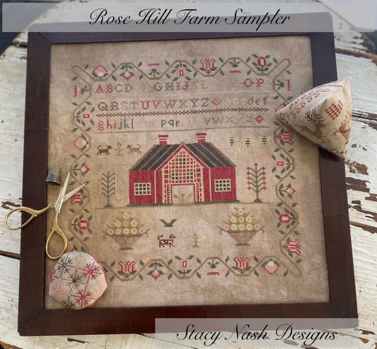 Rose Hill Farm Sampler Pattern