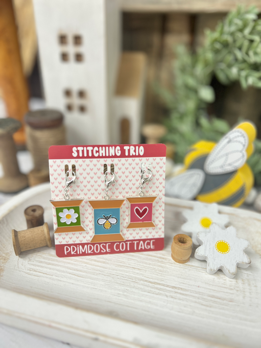 Stitching Trio Charms
