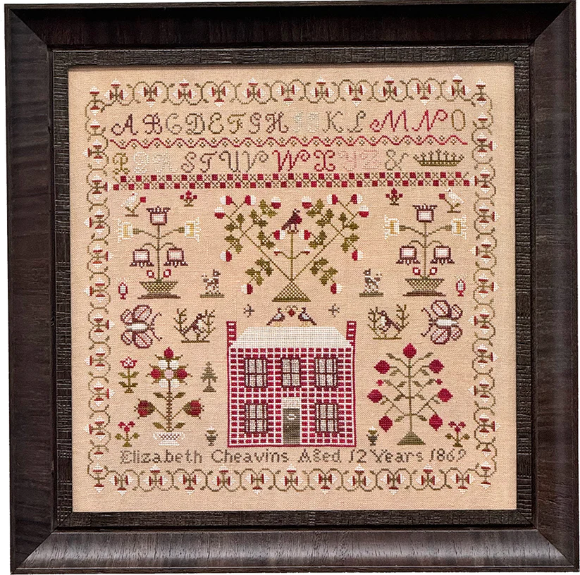 Elizabeth Cheavins 1869 Pattern