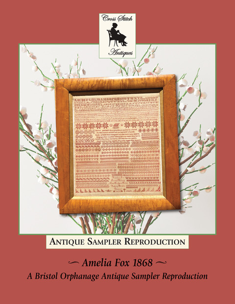 Amelia Fox 1868 Bristol Orphanage Sampler Pattern