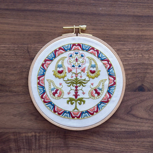Tree of Life Stick and Stitch Embroidery