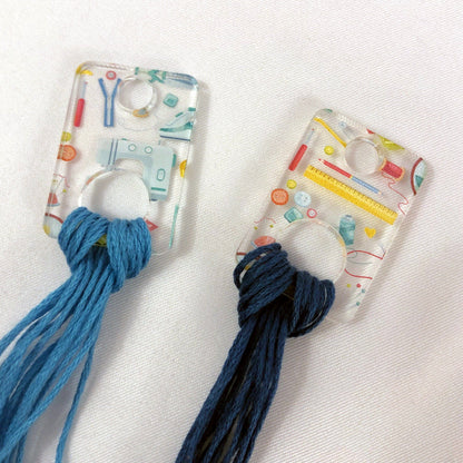 Acrylic Floss Drops Sewing Notions