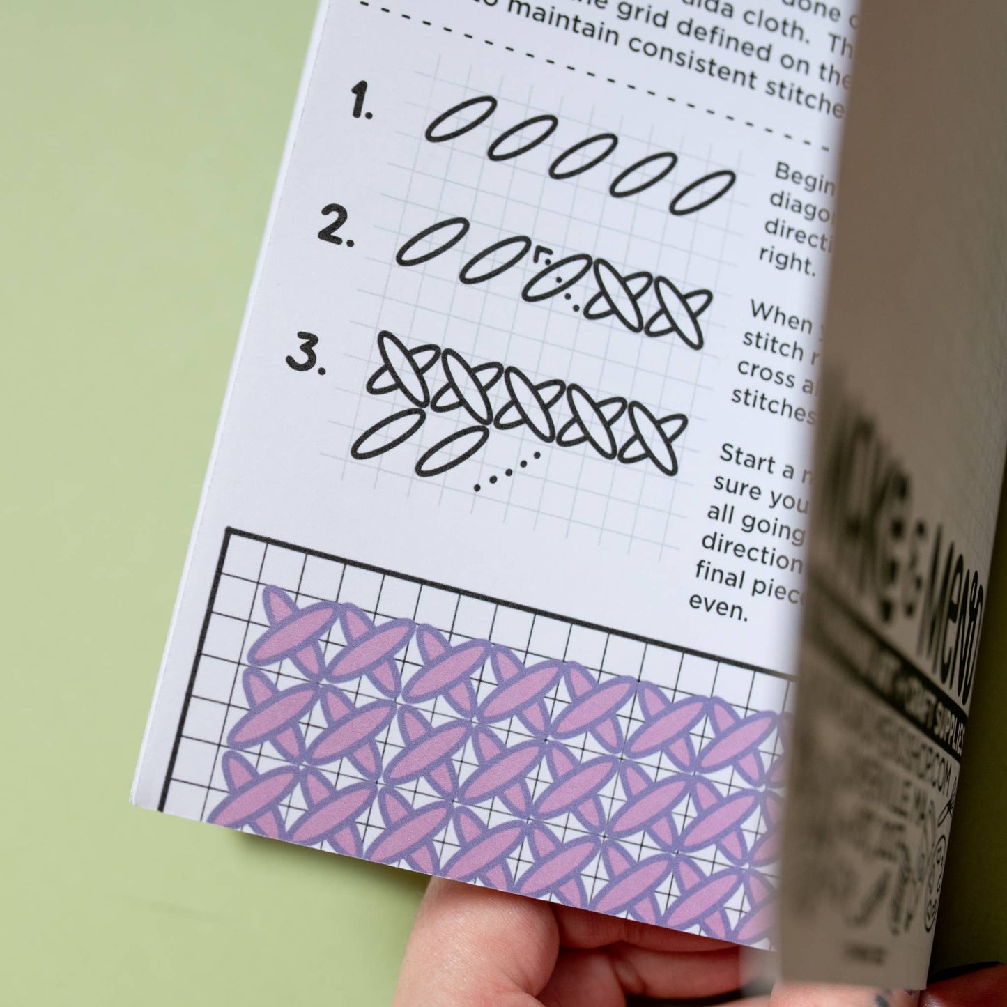 Embroidery and Cross Stitch Basics Guide Zine