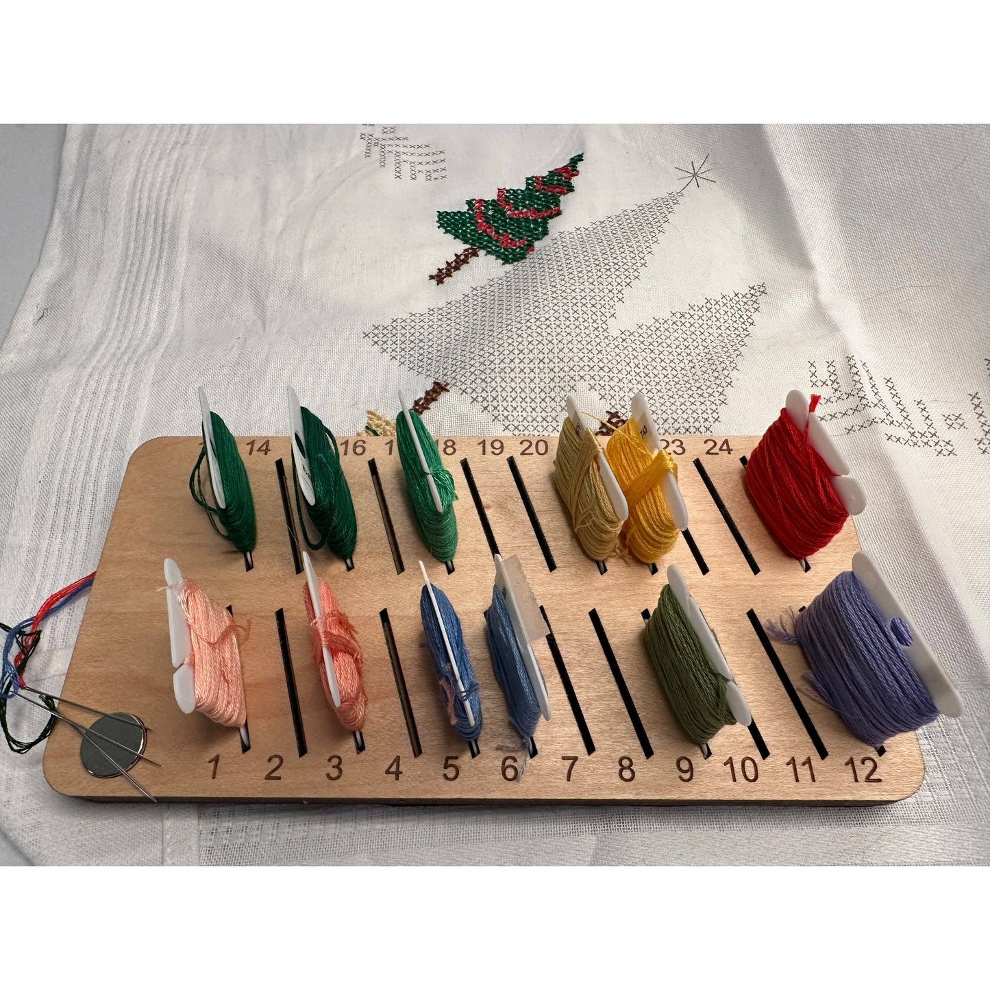 Embroidery Bobbin Organizer