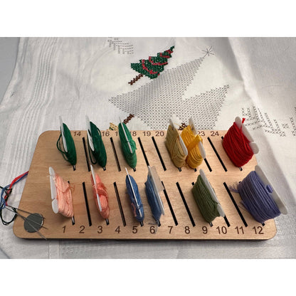 Embroidery Bobbin Organizer