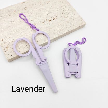 Portable Folding Scissors Blush