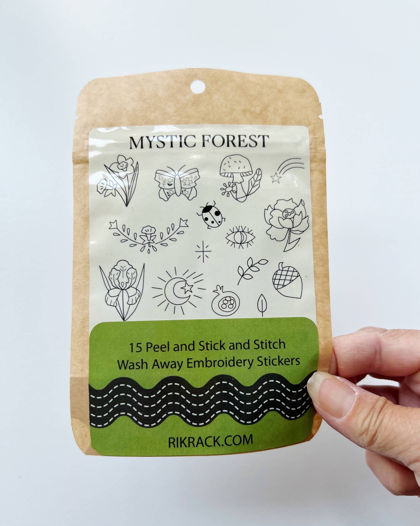 Mystic Forest Stick and Stitch Embroidery Patterns
