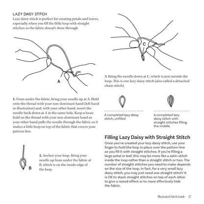 Lovely Little Embroideries 19 Dimensional Flower Designs