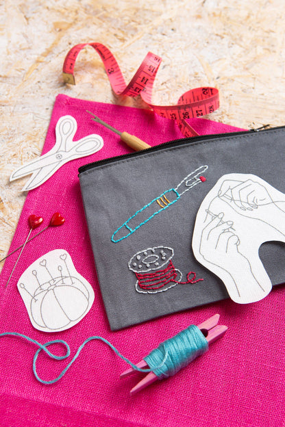 Sewing Circle Stick & Stitch Embroidery Pack