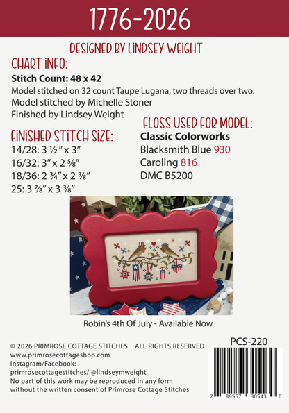 1776-2026 Pattern