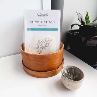 Butterfly Stick and Stitch Embroidery Patterns